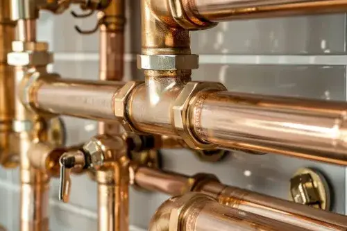 różne instalacje hydrauliczne miedź PEX